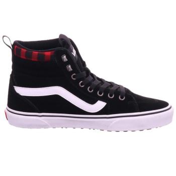 VANS-MN Filmore HI Vansguard (Suede) black/red plaid Fekete 42,5 kép