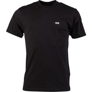 Vans MN LEFT CHEST LOGO TEE Férfi póló, fekete, méret kép