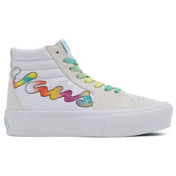 VANS-UA SK8-HI Platform 2 (Spring Fade) white/true white Fehér 35 kép