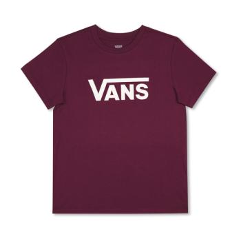 Vans WM DROP V SS CREW-B Női póló, bordó, méret kép