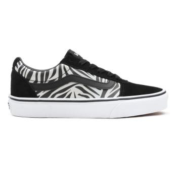 VANS-WM Ward MTLC ZBR black/white Fekete 36,5 kép