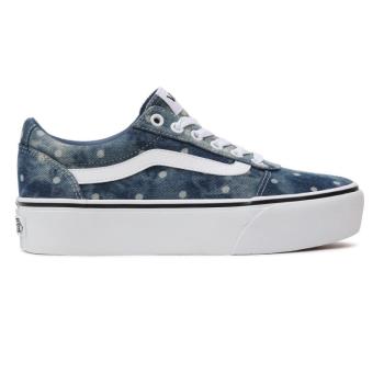 VANS-WM Ward Platform (Denim Dots) moonlight blue/white Kék 36,5 kép