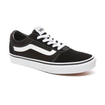 VANS-WM Ward-(SUEDE/CANVAS)BLACK/WHITE Fekete 36,5 kép