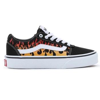 VANS-YT Ward Flame black/white Fekete 34,5 kép