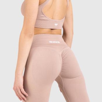 Varrás nélküli leggings Iron Aesthetics Seamless Butt, rózsaszín kép