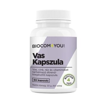 Vas kapszula 60 db - Biocom kép