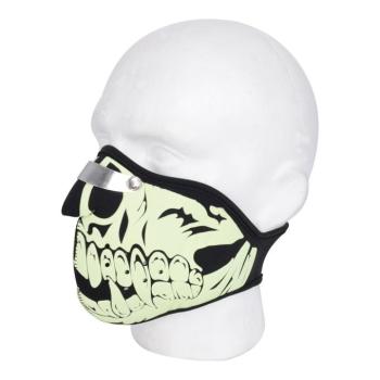 Védőmaszk Oxford Glow Skull kép