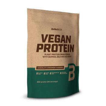Vegán fehérjepor, 500 g Biotechusa kép