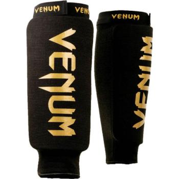 Venum KONTACT SHIN GUARDS Sípcsontvédő, fekete, méret kép