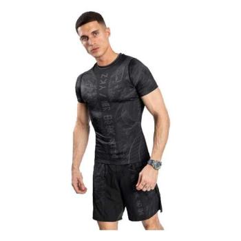 Venum YKZ21 RASHGUARD Férfi kompressziós póló, fekete, méret kép