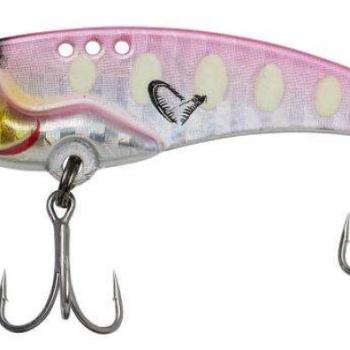 Vib blade sw 4.5cm 8.5g fast sinking pink glow dot kép