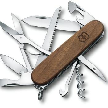 Victorinox Huntsman Wood 91 mm dió kép