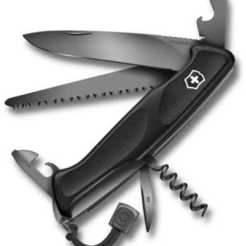 VICTORINOX zsebkés RANGER GRIP 55 ONYX BLACK kép