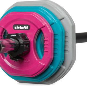 VirtuFit Gumírozott súlyzó szett 20kg kép