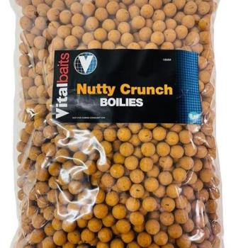 Vitalbaits Boilies Nutty Crunch 24 mm 5 kg kép