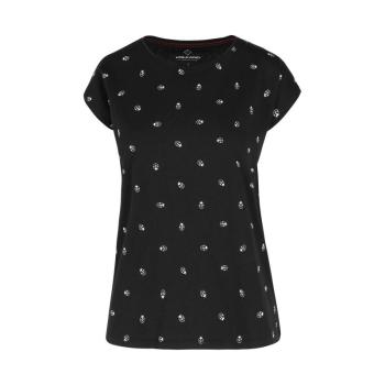 VOLCANO-T-LADYBIRD-BLACK Fekete XS kép