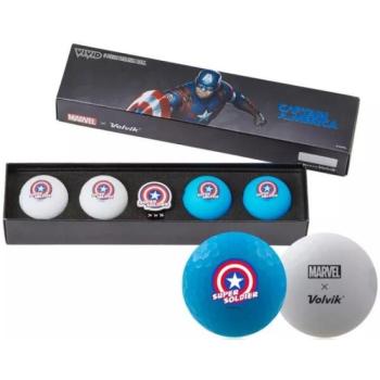 VOLVIK MARVEL CAPTAIN AMERICA 2.0 Golflabda, fehér, méret kép