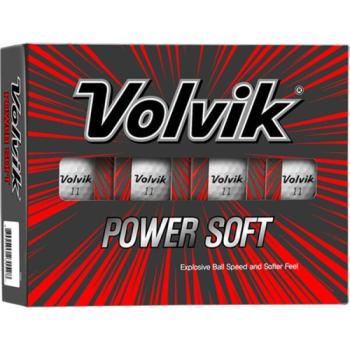 VOLVIK VV POWER SOFT 12 ks Golflabda szett, fehér, méret kép