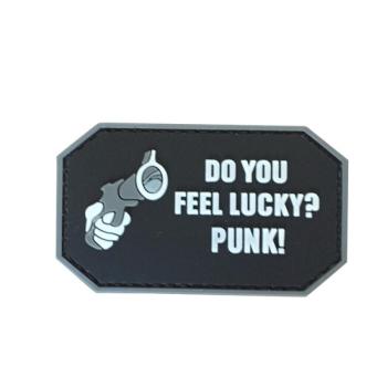 WARAGOD Do you feel Lucky PVC rátét kép