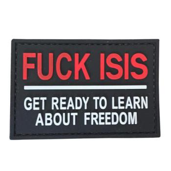 WARAGOD Fuck ISIS PVC rátét kép