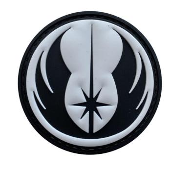 WARAGOD Jedi Order PVC rátét, fehér kép