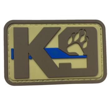 WARAGOD K9 Paw PVC rátét, coyote kép