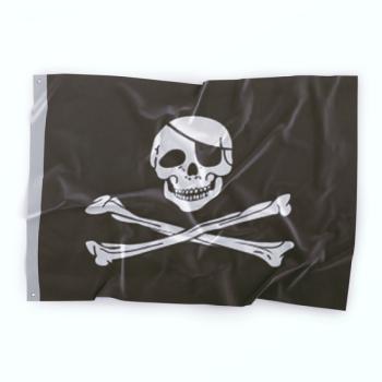 WARAGOD kalóz zászló - Jolly Roger - 150x90 cm kép