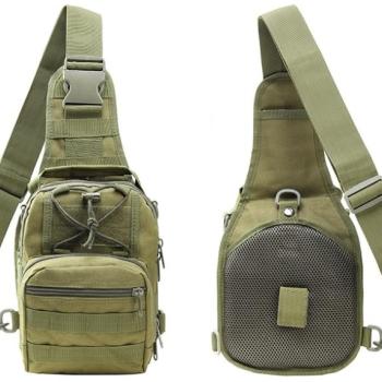 WARAGOD Soldat assault S crossbody táska, olívazöld kép