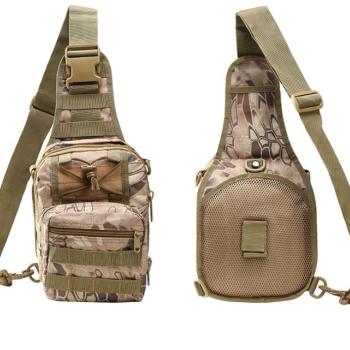 WARAGOD Soldat assault S crossbody táska, snake khaki kép