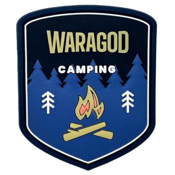 WARAGOD Tapasz 3D Camping 7x5cm kép