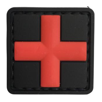 WARAGOD Tapasz 3D Medic feketer 3x3cm kép