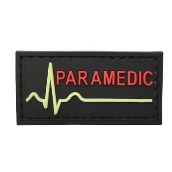 WARAGOD Tapasz 3D Paramedic feketer 5x2.5cm kép