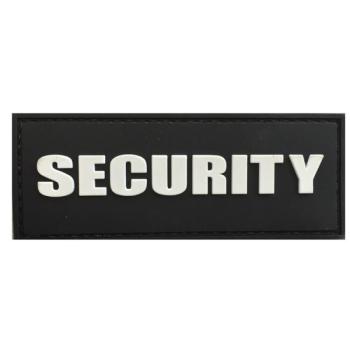 WARAGOD Tapasz 3D SECURITY fekete 8.8x3.4cm kép