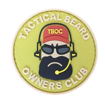 WARAGOD Tapasz 3D Tactial Beard Oweners Club 6cm kép