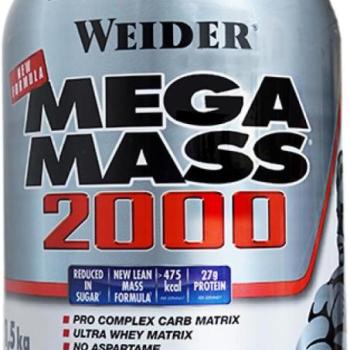 Weider Mega Mass 2000, 1500 g kép