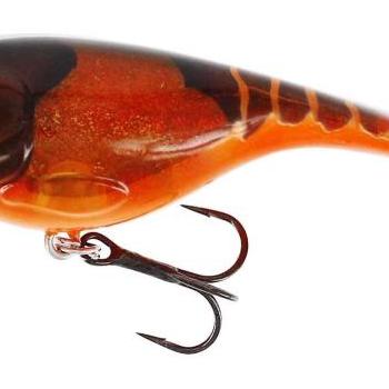 Westin BabyBite SR Crankbait, 6,5 cm, 12 g, Floating, 3D Fire Craw kép