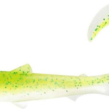 Westin BullTeez Curltail, 10 cm, 6 g, Sparkling Chartreuse, 2 ks kép