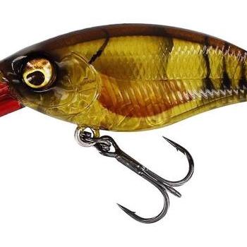 Westin BuzzBite Crankbait, 4 cm, 4 g, Low Floating, Clear Brown Craw kép