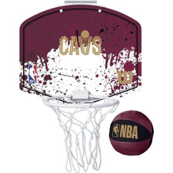 Wilson NBA TEAM MINI HOOP CLE CAVS Mini kosárlabda palánk, bordó, méret kép