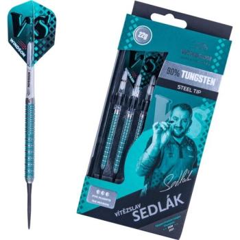 Windson CHAMPION SEDLÁK 22 G TUNGSTEN SET Wolfram darts készlet acélhegyekkel, türkiz, méret kép