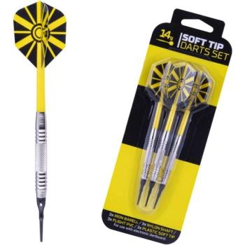 Windson SOFTDARTS 14 G IRON Darts nyíl készlet vas markolattal és műanyag nyílheggyel, ezüst, méret kép