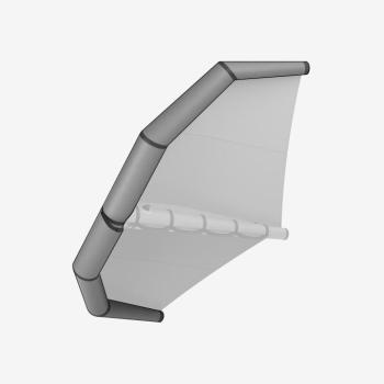 Wing belépőél tube, 3,5 m² - WNG 100 Tribord kép
