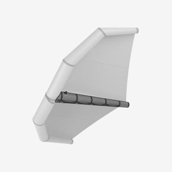 Wing merevítő tube, 1,5 m² - WNG100 Tribord kép