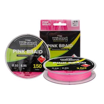 Wizard pink braid 0.13mm kép