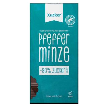 Xucker Vegán borsmentás étcsokoládé kép