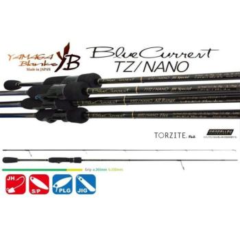 Yamaga Blanks Blue Current 67tz Nano 2,02m 5g pergető horgászbot kép