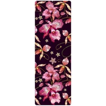 YOGGYS TRAVEL YOGA MAT 1 MM WILD ORCHID Utazó jógamatrac, fekete, méret kép