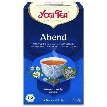 Yogi Tea Abend lefekvés előtti ájurvédikus gyógynövény tea 17 x 1,8 g kép