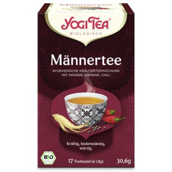 Yogi Tea Bio férfi tea (Männer tee) organikus fűszerkivonattal 17 x 2 g kép