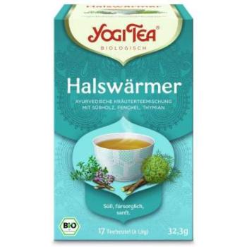 Yogi Tea Throat comfort ájurvédikus gyógytea BIO 17 × 1,95 g kép